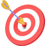 3d icon target